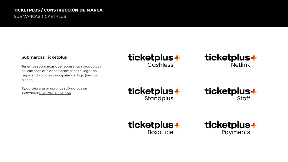 Submarcas Ticketplus