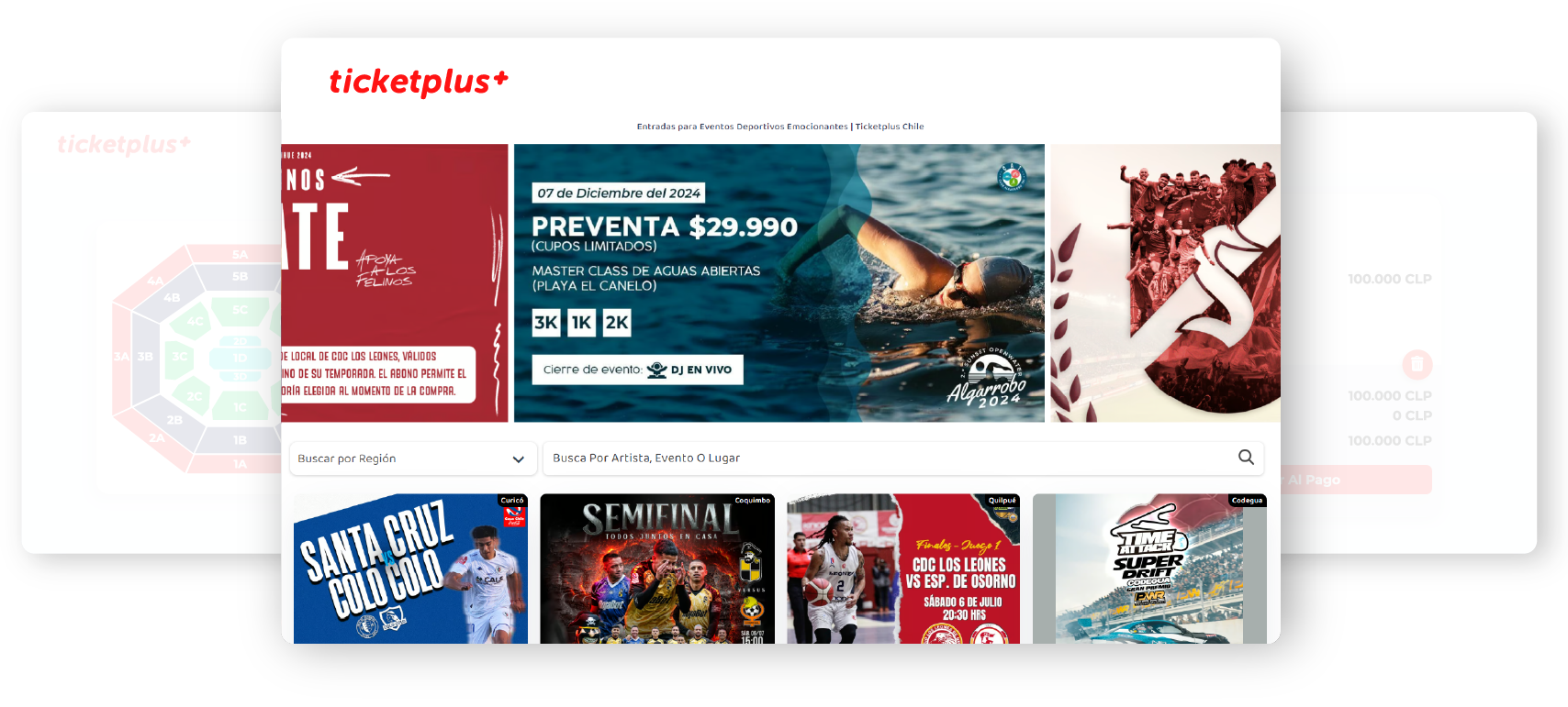 Ticketplus Deportes - Vende tickets por web y Marketplace App