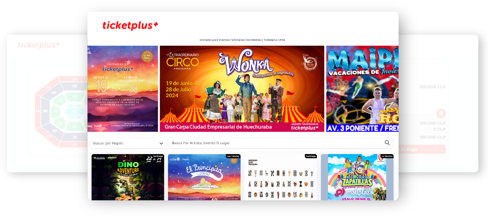 Ticketplus Familiar - Vende tickets por web y Marketplace App