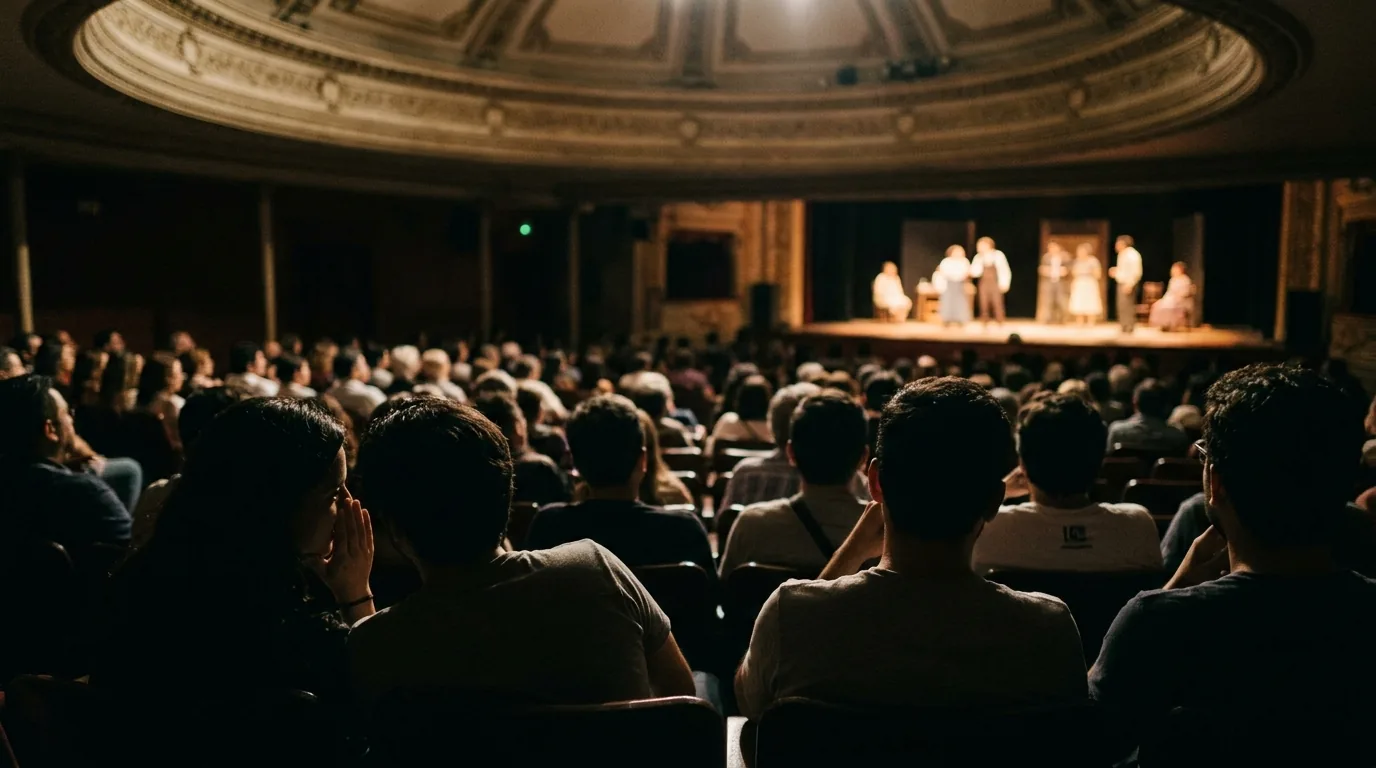 Público en teatro