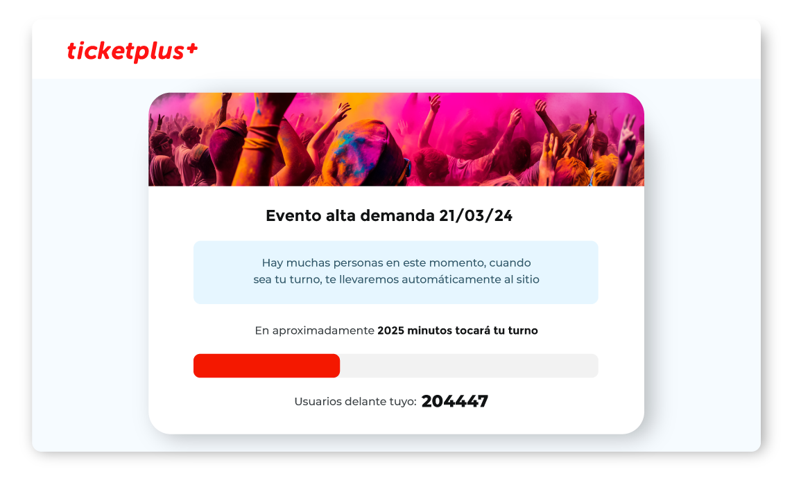 Alta Demanda Ticketplus